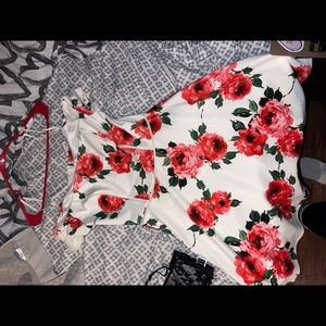 Off the shoulder dress